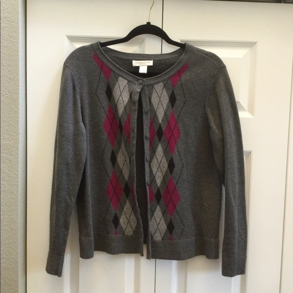 Argyle Sweater, Christopher & Banks, LP